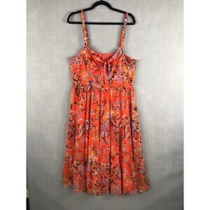 I.N.C. Women's Size 14 Tiered Midi Sun Dress NEW